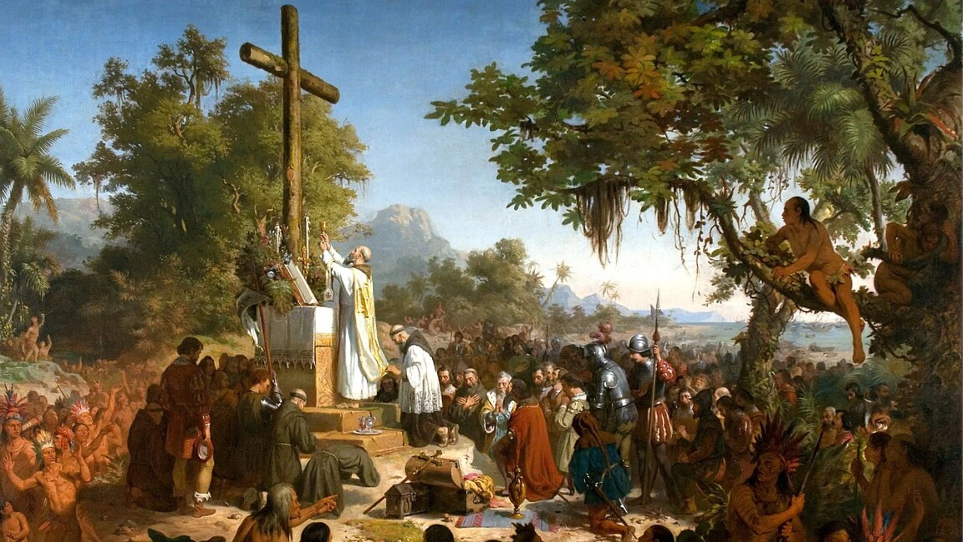 Cruz da primeira Missa do Brasil retorna após 525 anos do descobrimento